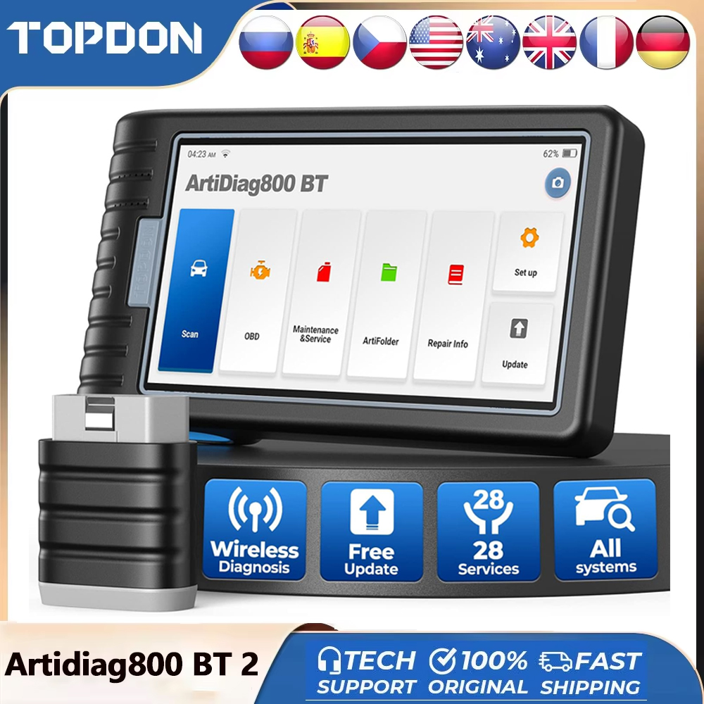 Topdon Tc001 Thermal Camera - TOPDON ArtiDiag800 BT Auto Diagnosetool Automotive