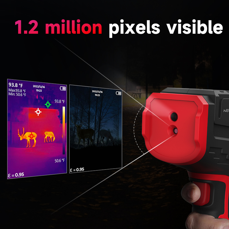 Industriële draagbare warmtebe - Nf 521 Thermal Imaging Camera recensie en prijs