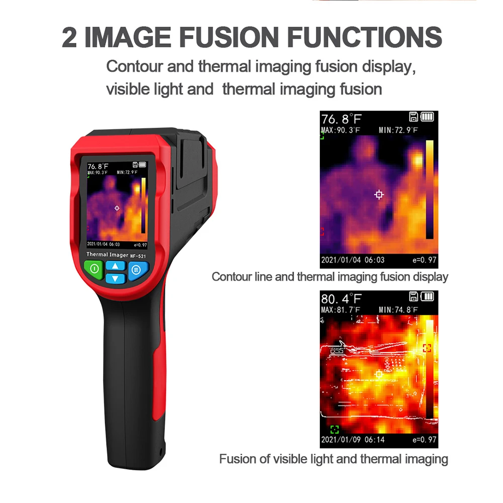 NF-521 Automatische temperatuu - Nf 521 Thermal Imaging Camera recensie en prijs
